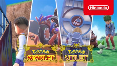 New gameplay footage of Pokémon Scarlet and Pokémon Violet (Nintendo ...