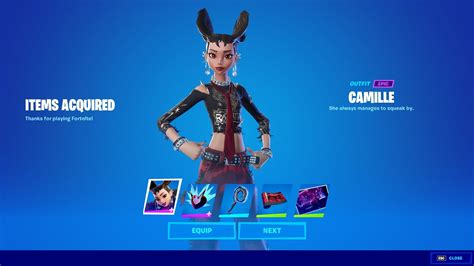 Buying New Camille Skin In Fortnite item Shop Today | Full Bundle ...