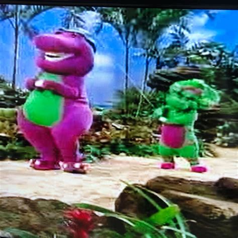 Barney Dinosaur Beach Party