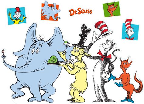 Dr Seuss Printable Characters - Printable Word Searches