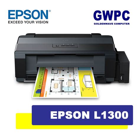 Epson L1300 A3 Ink Tank Printer with Original Ink | Shopee Philippines