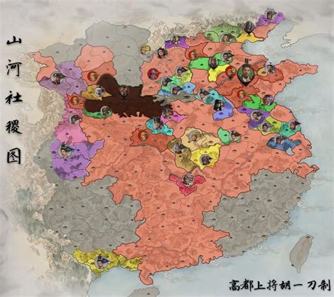 Awesome Map of the Three Kingdoms : r/totalwar