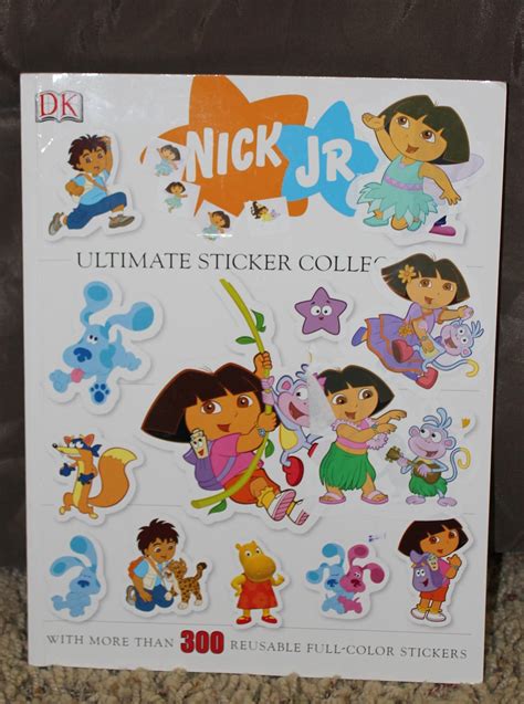 CMN Items for sale: Nick JR Sticker Book $2