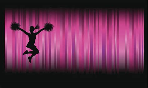 Cheerleading Jumps Backgrounds Illustrations, Royalty-Free Vector ...