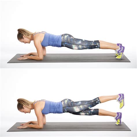 Elbow Plank With Leg Lift | Trainer's Favorite Core Stability Exercises ...