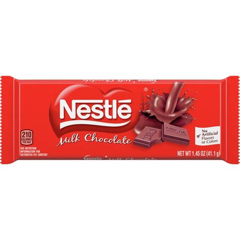 Nestle Milk Chocolate Bar Nutrition Facts - Nutrition Ftempo