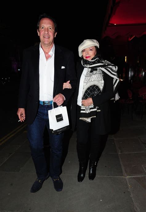 Joan Collins and Percy Gibson at the Ivy Chelsea Garden 04/09/2023 ...