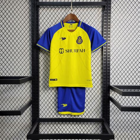 ihjc Shop Kids Kit 22/23 Al Nassr Jersey Home CR7 Football Jersey ...