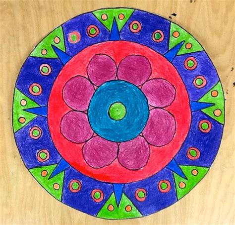 Mrs. Paul's Art Room: Mandala Radial Design