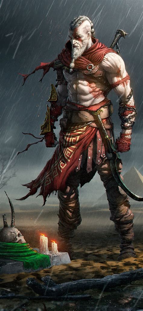 kratos fanart 4k #kratos #games #4k #GodOfWar #artist #artwork # ...