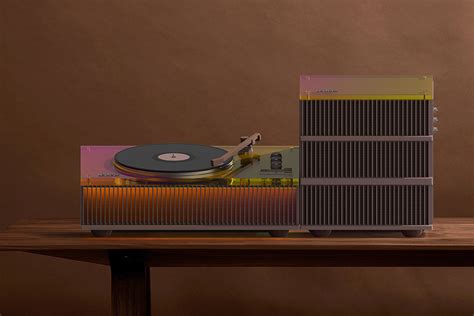 This architecture-inspired turntable puts a modern spin on the retro ...