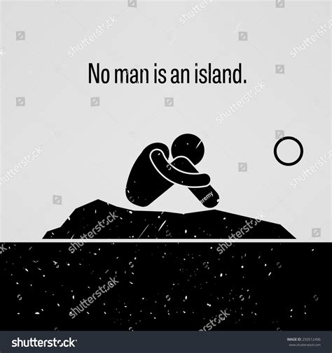 No Man Island Stock Vector (Royalty Free) 250512496 | Shutterstock