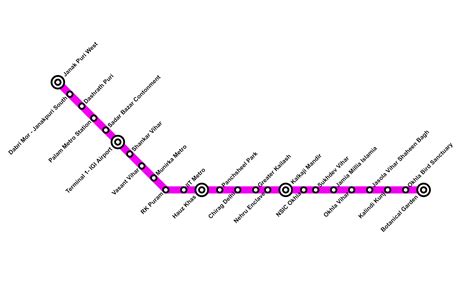 Delhi Metro Magenta Line Map, Timings, Line, Fact & Station