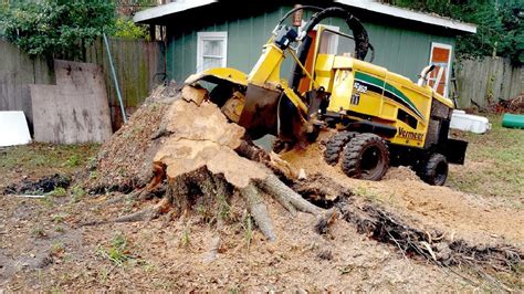 Extreme Fast Tree Stump Grinder Modern Technology, Intelligent Forestry ...