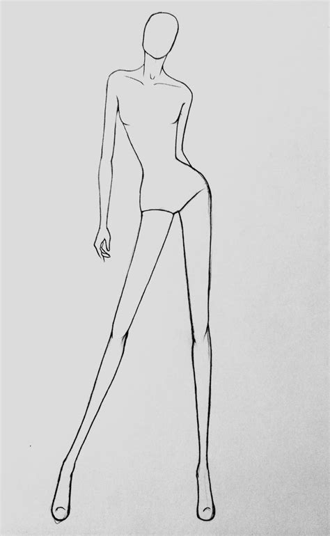 Fashion croquis drawing croquis poses fashion figure drawing fashion ...