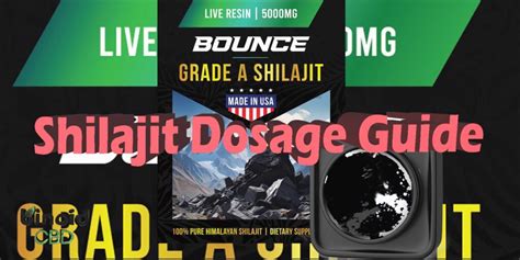 Shilajit Dosage: How Much Should You Take?