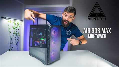 75$ - HOW?! Montech Air 903 Max Black PC case - YouTube