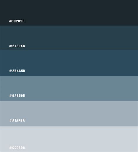 Deep ocean colour scheme – Colour Palette #42 I Take You | Wedding ...