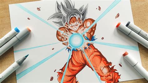 Goku Ultra Instinct How To Draw Artstation Goku Mastered Ultra | The ...