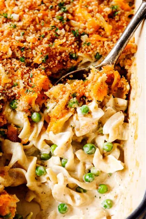 BEST Tuna Noodle Casserole Recipe - Carlsbad Cravings