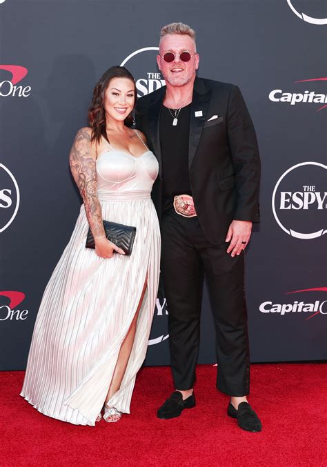 Pat McAfee’s Wife Samantha Slips on Knotted Silk Sandals at ESPYs 2023 ...