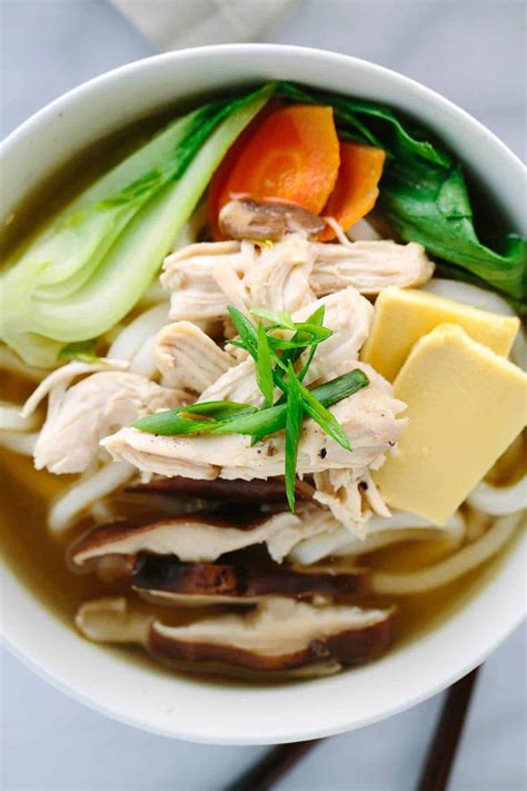 japanese chicken udon noodle soup recipe - setkab.com