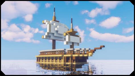 Minecraft: How to build a Ship [Tutorial] - YouTube