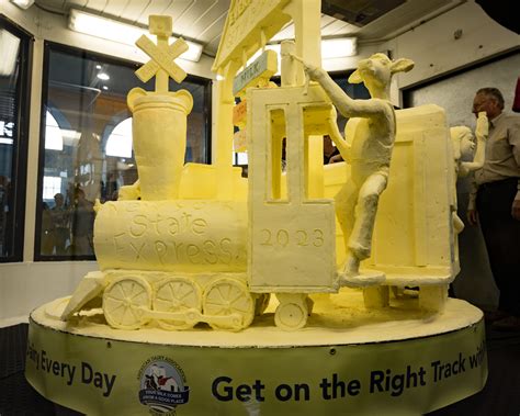 New York State Fair Butter Sculpture will power homes through recycling ...