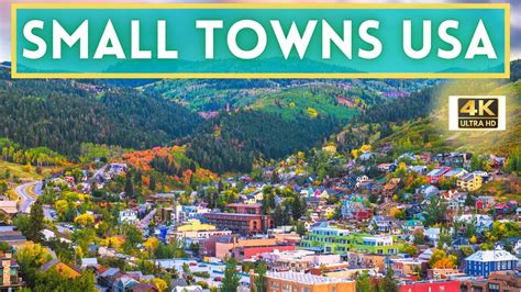 Best Small Towns in the USA 4K - YouTube