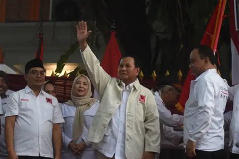 Terungkap! Prabowo dan Cawapres Bakal Daftar KPU Pekan Depan