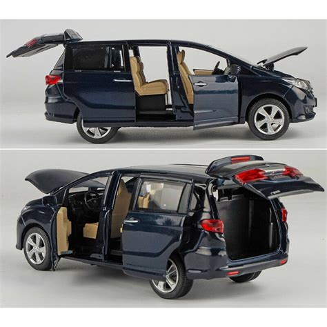 Honda Odyssey MPV 1:32 Metal Diecast Model Car Toy Collection Sound ...