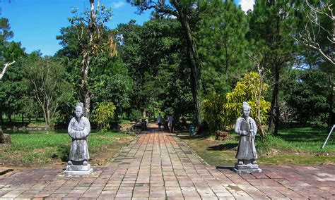 Minh Mang Royal Tomb in Hue, Vietnam