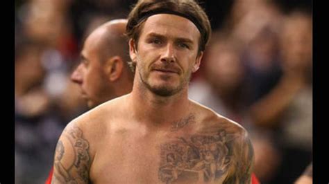 David Beckham gets his 33rd tattoo!