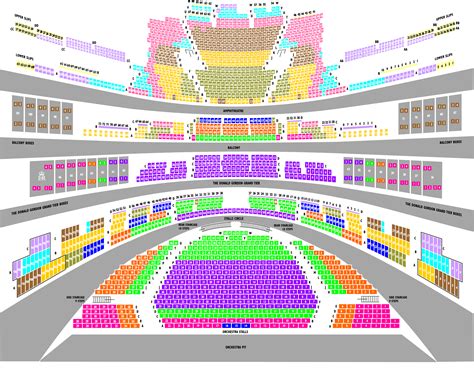 Opera House Studio Seating Map - Image to u