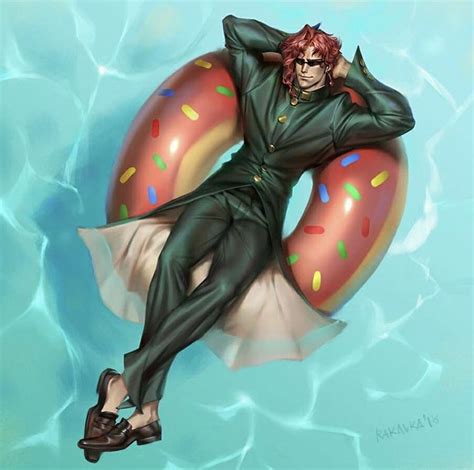 [Fanart] Kakyoin the donut boy : r/StardustCrusaders