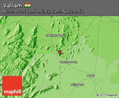 Free Political Map of Vallam