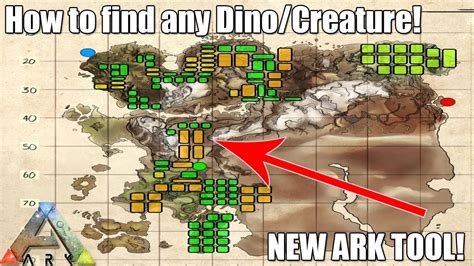 ARK - How to find out where any creature/dino spawns using this new ARK ...