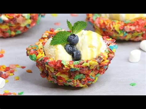 Fruity Pebbles Cereal Bowls from TipBuzz - recipe on Niftyrecipe.com