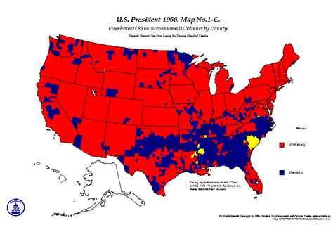 Election Map 1956