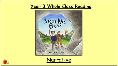 Yr 3 Whole Class Reading Stone Age Boy - The Teach Hub