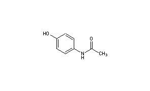 Acetaminophen Structural Formula