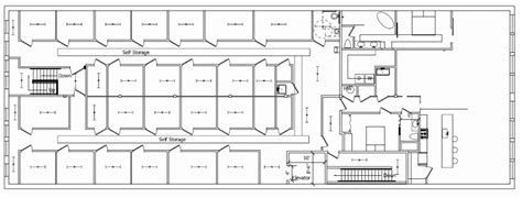 Climate-controlled-self-storage-layout - Storage Building Central