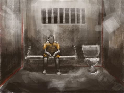 Prison cell sketch by James-in-the-Shell on DeviantArt