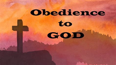 Obedience to God – Revealing Essential Scripture – Christian Devotional ...