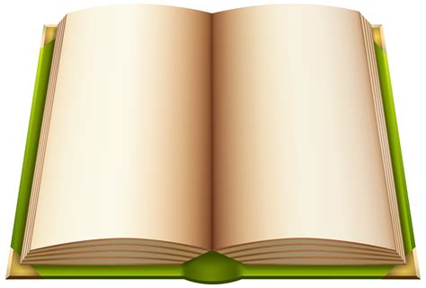 Green Open Book PNG Clipart - Best WEB Clipart