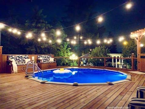 32+ Beautiful Above Ground Pool Deck Ideas & Designs On A Budget