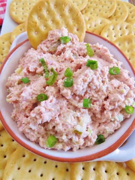 ham salad with crackers | Ham salad recipes, Ham salad, Recipes