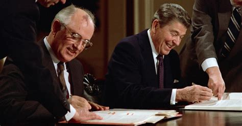 gorbachev-and-reagan-signing-pact-2 - American Leaders During the Cold ...