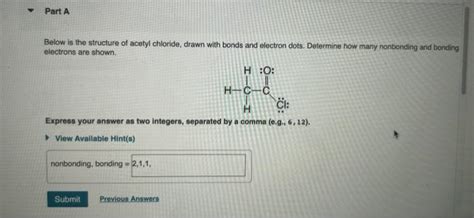 Solved Below is the structure of acetyl chloride, drawn with | Chegg.com