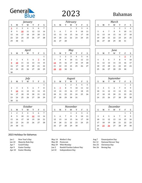 Free 2023 Calendar With Holidays Printable - Time and Date Calendar ...